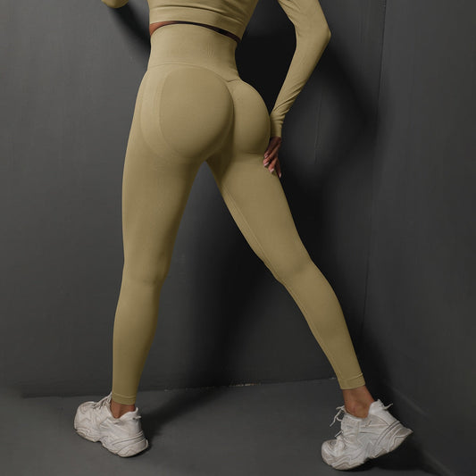 High Waist Leggings - Khaki